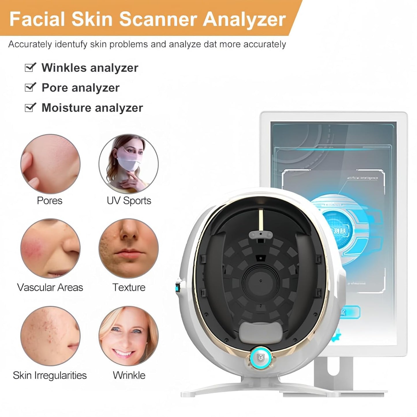 Skin Analysis Machine Facial for Salon